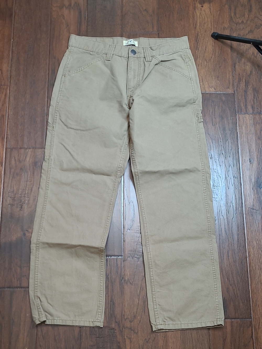 Blue Mountain Dark Khaki Chino Pants Waist 32